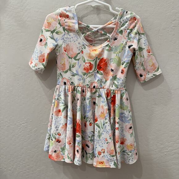 Dot Dot Smile Floral Ballet Dress - Picture 5 of 8